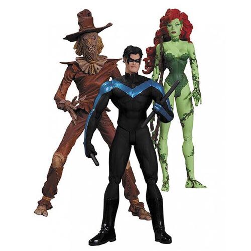 Batman Hush : Nightwing Posion Ivy & Scarecrow - DC Collectibles (DC Collectibles Hush) action figure collectible [Barcode 761941316635] - Main Image 2