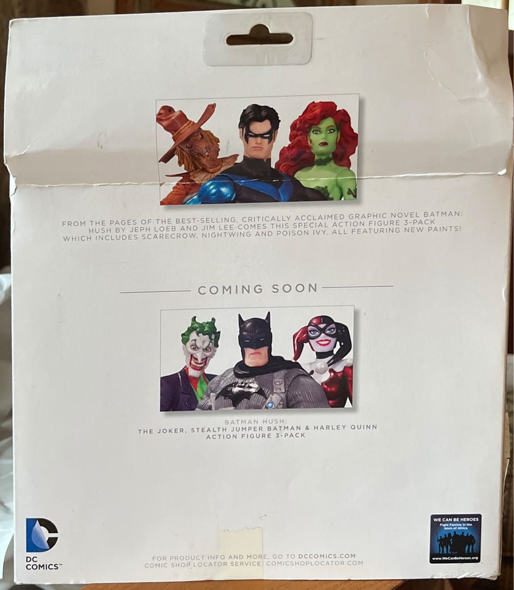 Batman Hush : Nightwing Posion Ivy & Scarecrow - DC Collectibles (DC Collectibles Hush) action figure collectible [Barcode 761941316635] - Main Image 3
