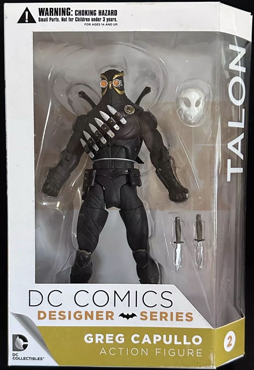 DC Comics Designer Series Talon Greg Capullo Action Figure - DC Collectibles (DC Comics Designer Series: Greg Capullo) action figure collectible [Barcode 761941319520] - Main Image 4