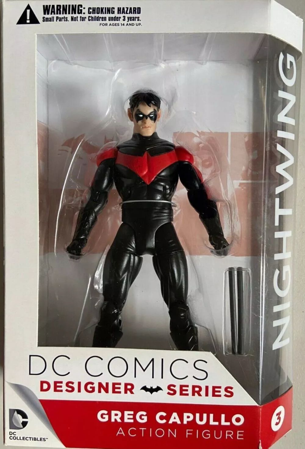 Greg Capullo Designer Series 3 - Nightwing - DC Collectibles (DC Comics Designer Series) action figure collectible [Barcode 761941319544] - Main Image 3