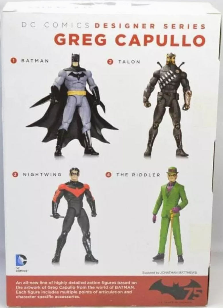 Greg Capullo Designer Series 3 - Nightwing - DC Collectibles (DC Comics Designer Series) action figure collectible [Barcode 761941319544] - Main Image 4