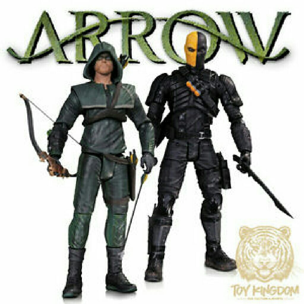 Deathstroke and Green Arrow 2 Pack ($55) - DC Collectibles (DC Collectibles Arrow) action figure collectible [Barcode 761941319568] - Main Image 2