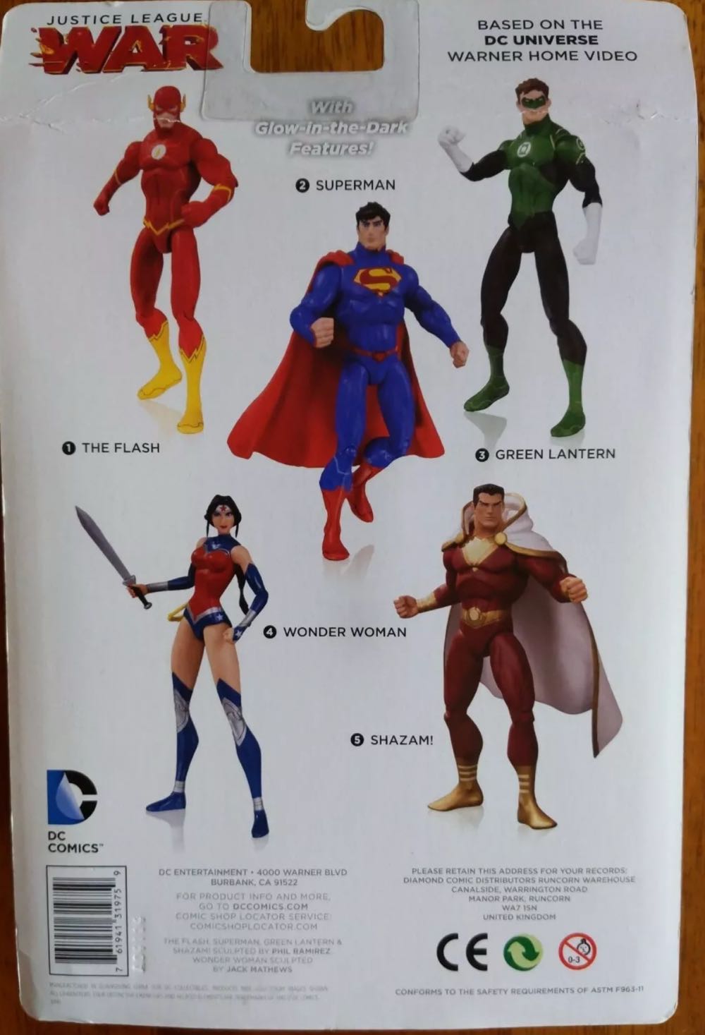 Shazam DC Universe Animated Justice League: War - Shazam - DC Collectibles (DC Universe Justice League: War) action figure collectible [Barcode 761941319759] - Main Image 4