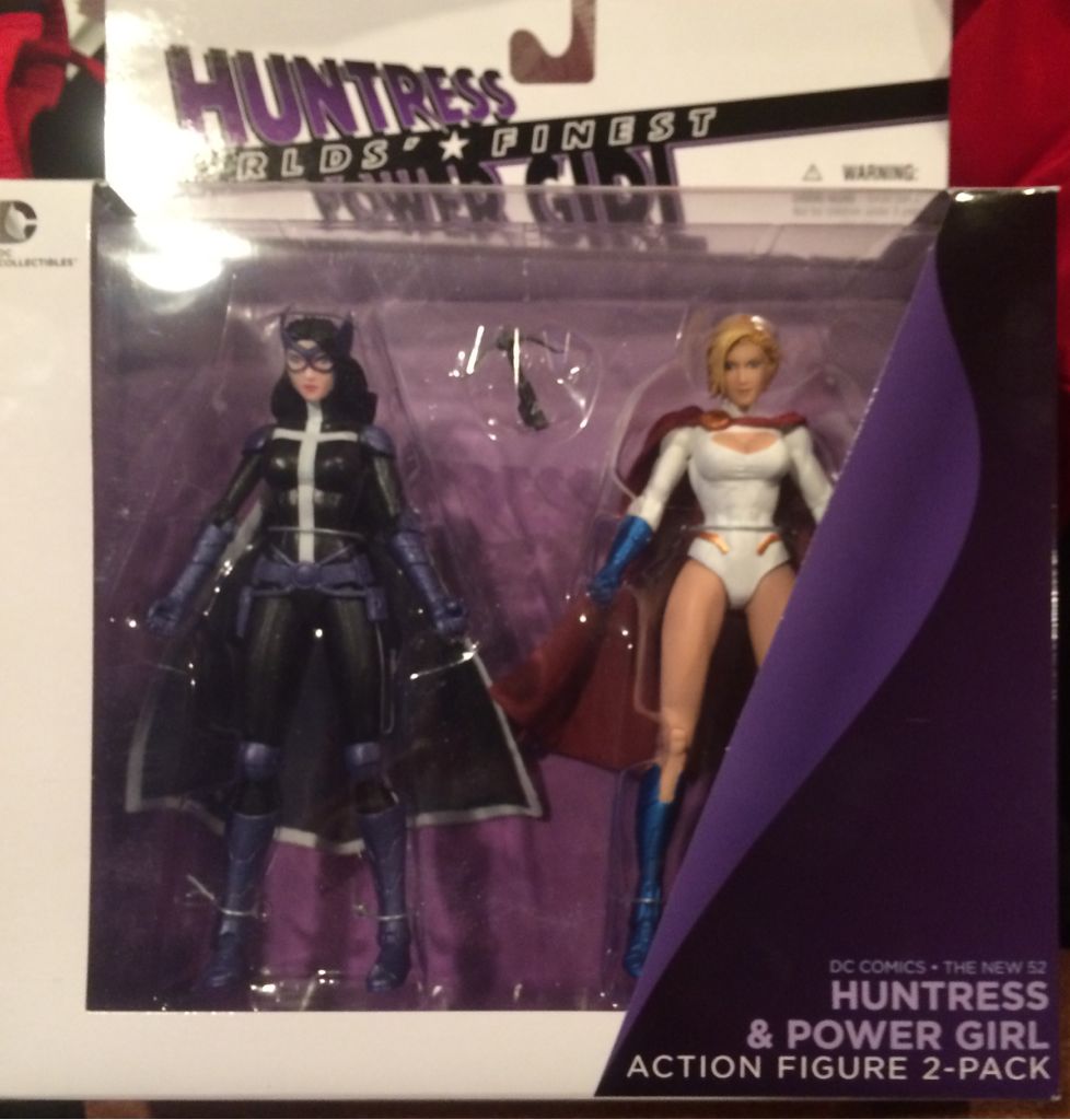 DC Collectibles World’s Finest Huntress & Powergirl  2-pack - DC Collectibles (DC Collectibles The New 52) action figure collectible [Barcode 761941319940] - Main Image 1