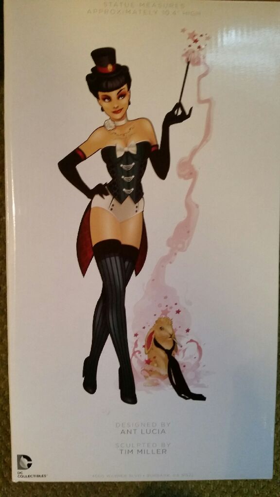 Zatanna Statue - DC Collectibles (DC Comics Bombshells) action figure collectible [Barcode 761941320328] - Main Image 2