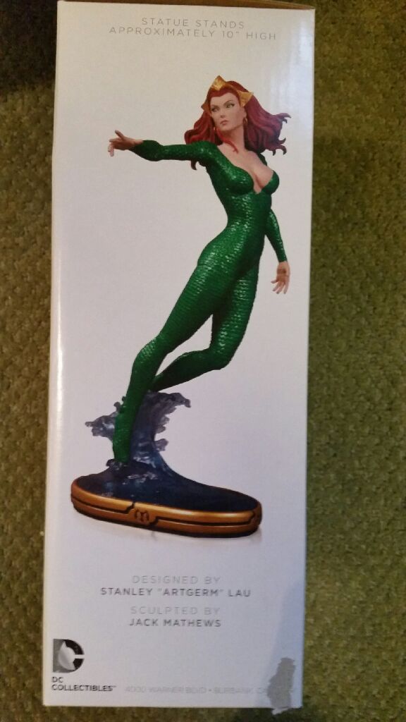 DC Comics Cover Girls: Mera - DC Direct (DC Comics Cover Girls) action figure collectible [Barcode 761941320373] - Main Image 2