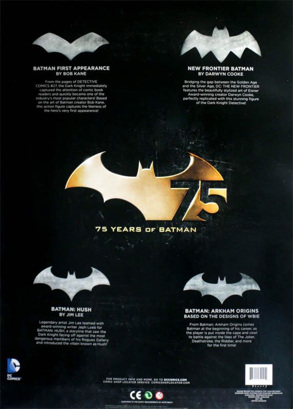 75 Years Of Batman - Dc Collectables (Batman Action Collection) action figure collectible [Barcode 761941322551] - Main Image 2