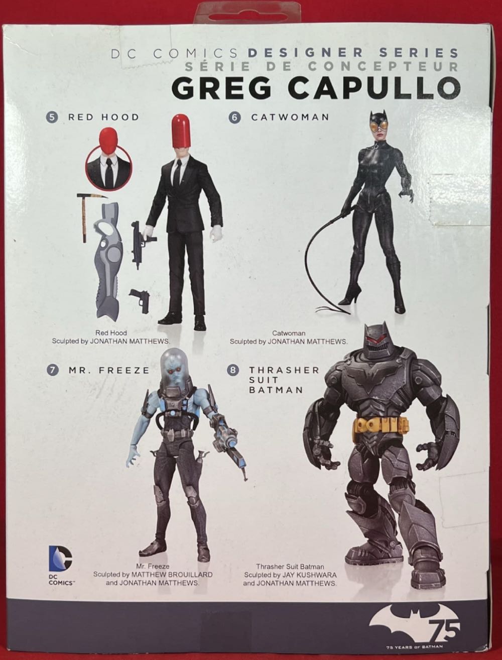 Batman: Thrasher Suit - DC Direct (DC Comics Designer Series: Greg Capullo) action figure collectible [Barcode 761941322568] - Main Image 4