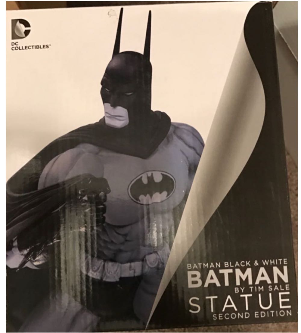 Batman Black And White  action figure collectible [Barcode 761941324227] - Main Image 2