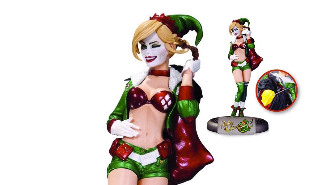 Bombshells Holiday Harley Quinn - DC Collectibles (Batman) action figure collectible [Barcode 761941324241] - Main Image 2