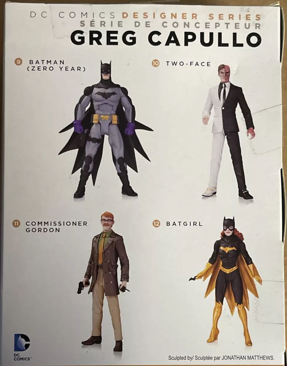 Commissioner Gordon - DC Direct Collectibles (DC Collectibles Designer Series Greg Capullo) action figure collectible [Barcode 761941326665] - Main Image 4