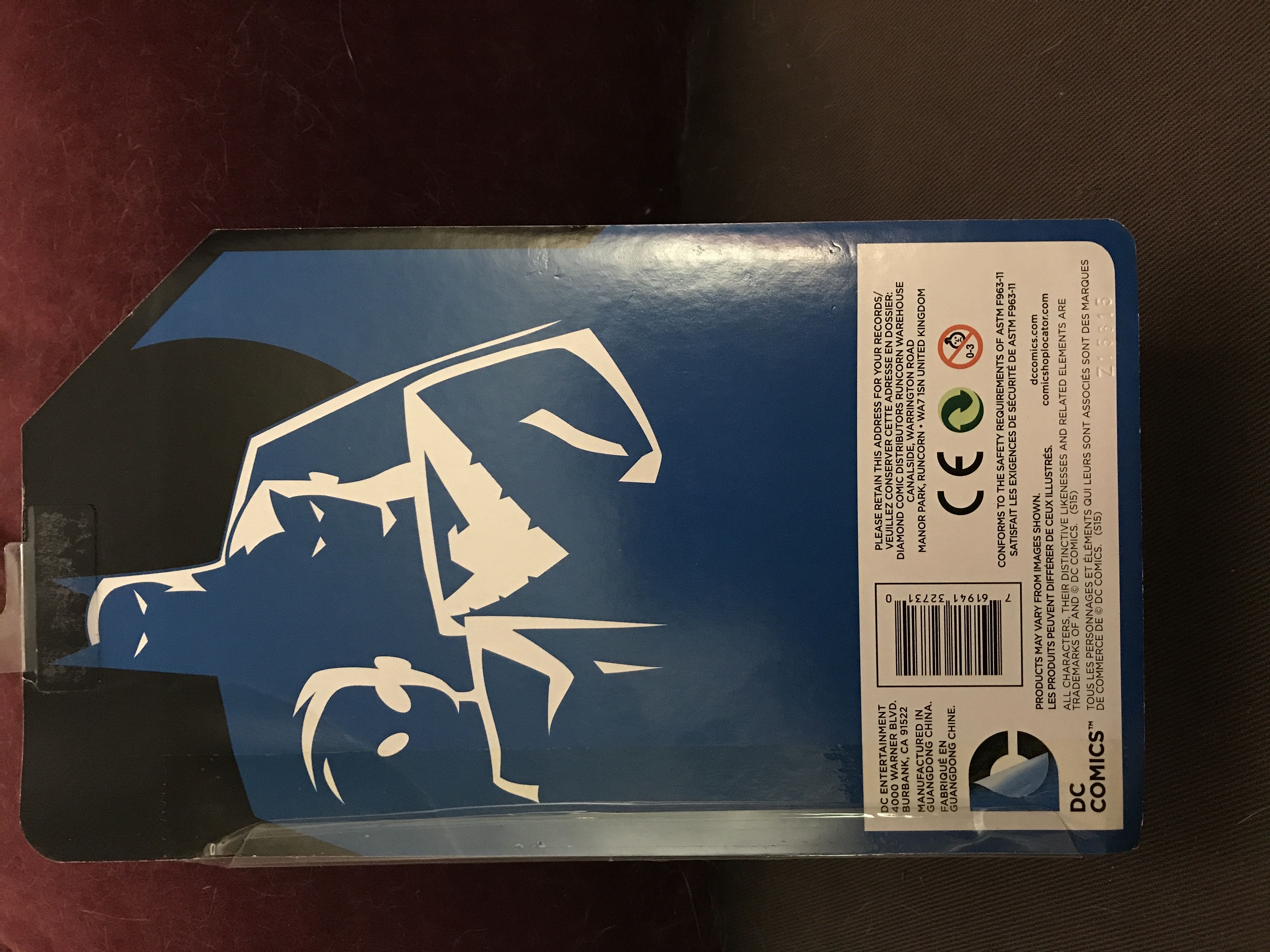 DC Collectibles The New Batman Adventures Batgirl (Black Suit) Blue Card - DC Collectibles (The New Batman Adventures) action figure collectible [Barcode 761941327310] - Main Image 3