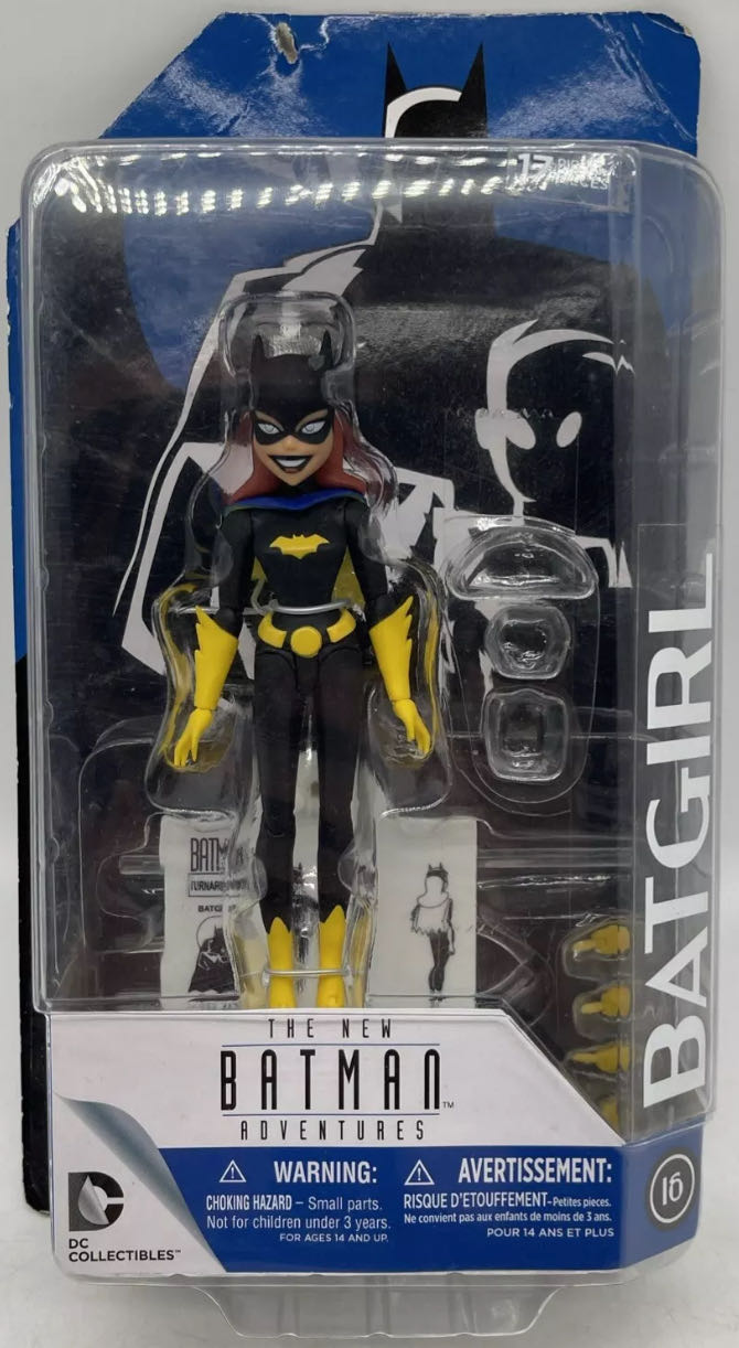 DC Collectibles The New Batman Adventures Batgirl (Black Suit) Blue Card - DC Collectibles (The New Batman Adventures) action figure collectible [Barcode 761941327310] - Main Image 4