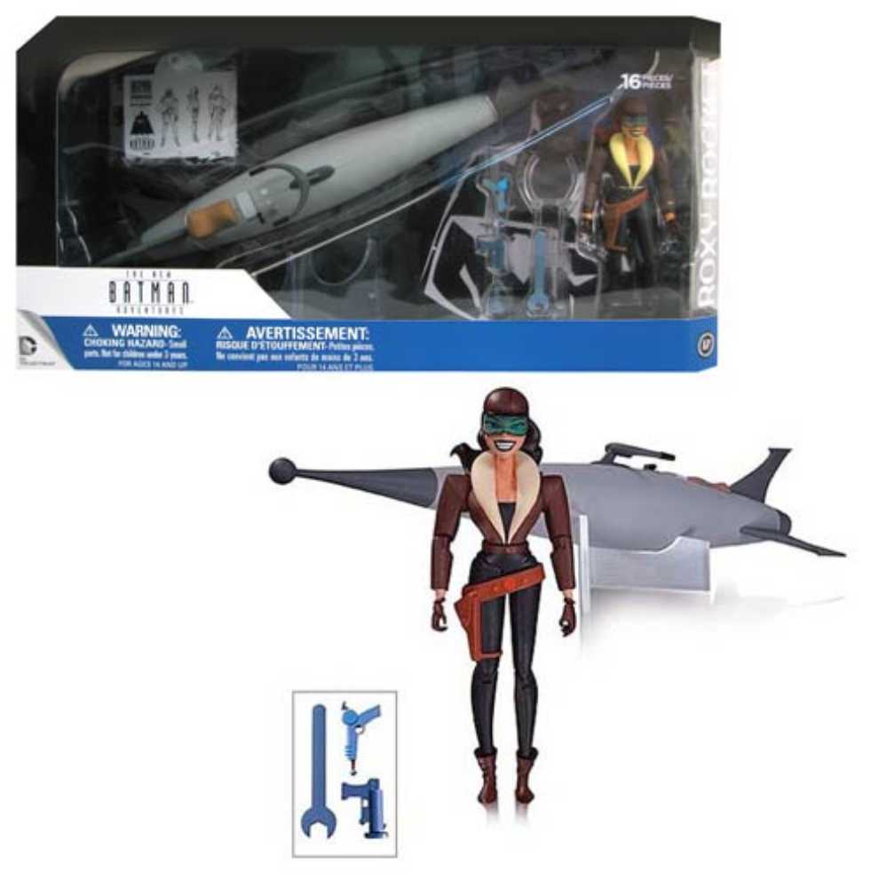Roxy Rocket DC Collectibles Batman The Animated Series The New Batman Adventures Roxy Rocket #17 - DC Collectibles (The New Batman Adventures) action figure collectible [Barcode 761941327334] - Main Image 4
