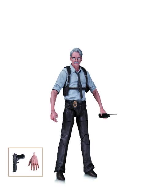 Commissioner Gordon - DC Collectibles (Batman Arkham Knight) action figure collectible [Barcode 761941328010] - Main Image 3