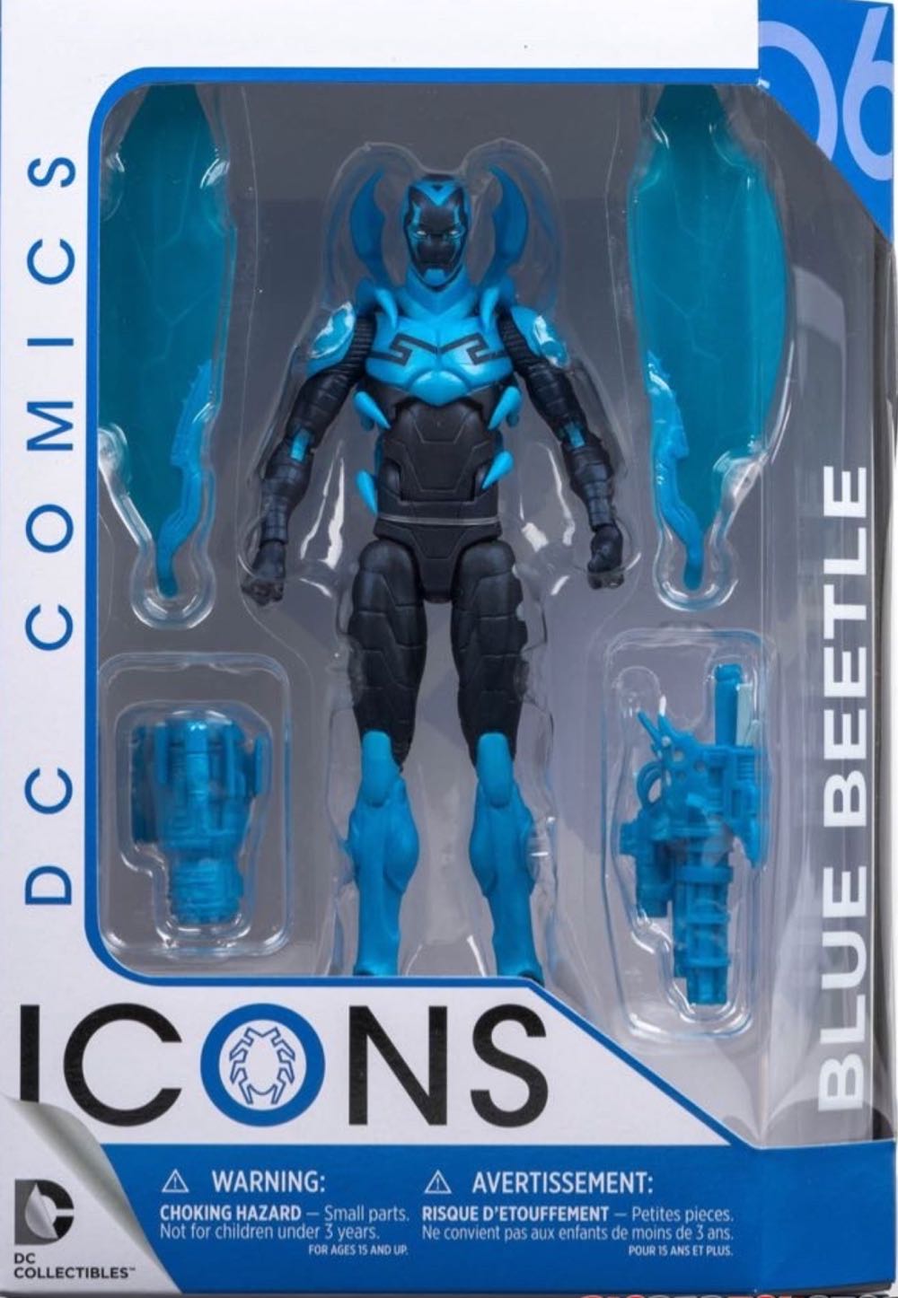 Blue Beetle - DC Collectibles (DC Comics Icons) action figure collectible [Barcode 761941333496] - Main Image 3
