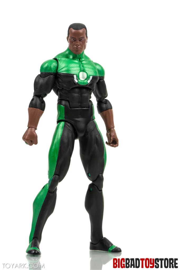 Green Lantern John Stewart - DC Collectiblies (DC Comics Icons) action figure collectible [Barcode 761941336190] - Main Image 2