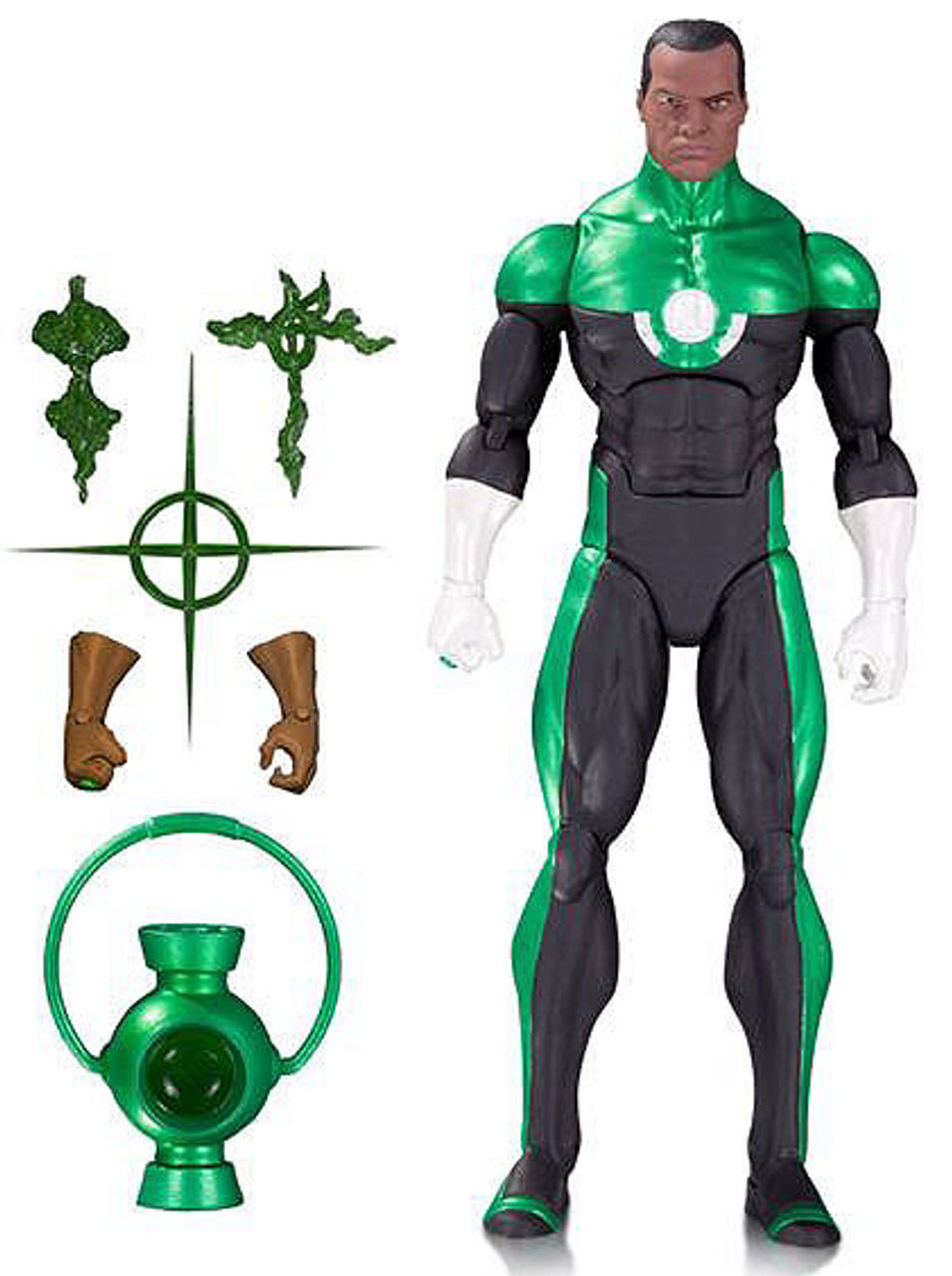 Green Lantern John Stewart - DC Collectiblies (DC Comics Icons) action figure collectible [Barcode 761941336190] - Main Image 3
