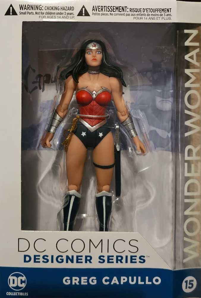 Wonder Woman - DC Collectibles (DC Collectibles Designer Series Greg Capullo) action figure collectible [Barcode 761941337913] - Main Image 3