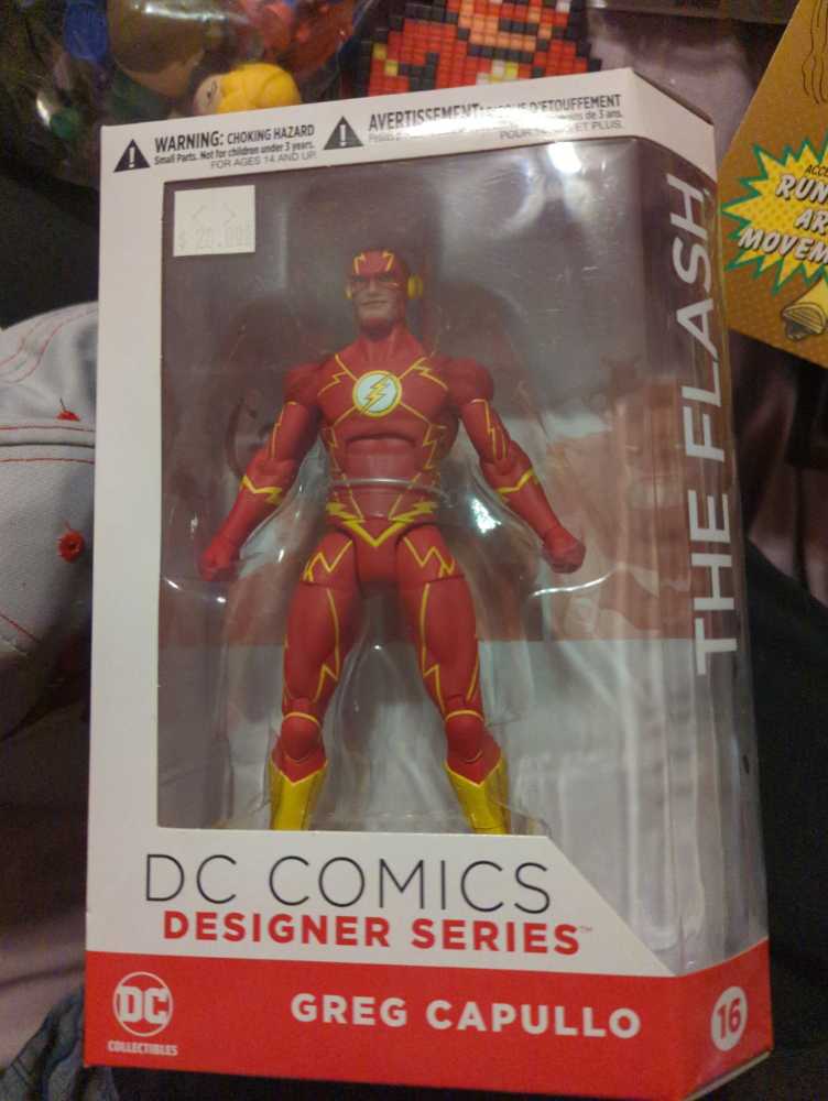 Flash Greg Capullo, The - DC Collectibles (DC Designer Series) action figure collectible [Barcode 761941337937] - Main Image 3