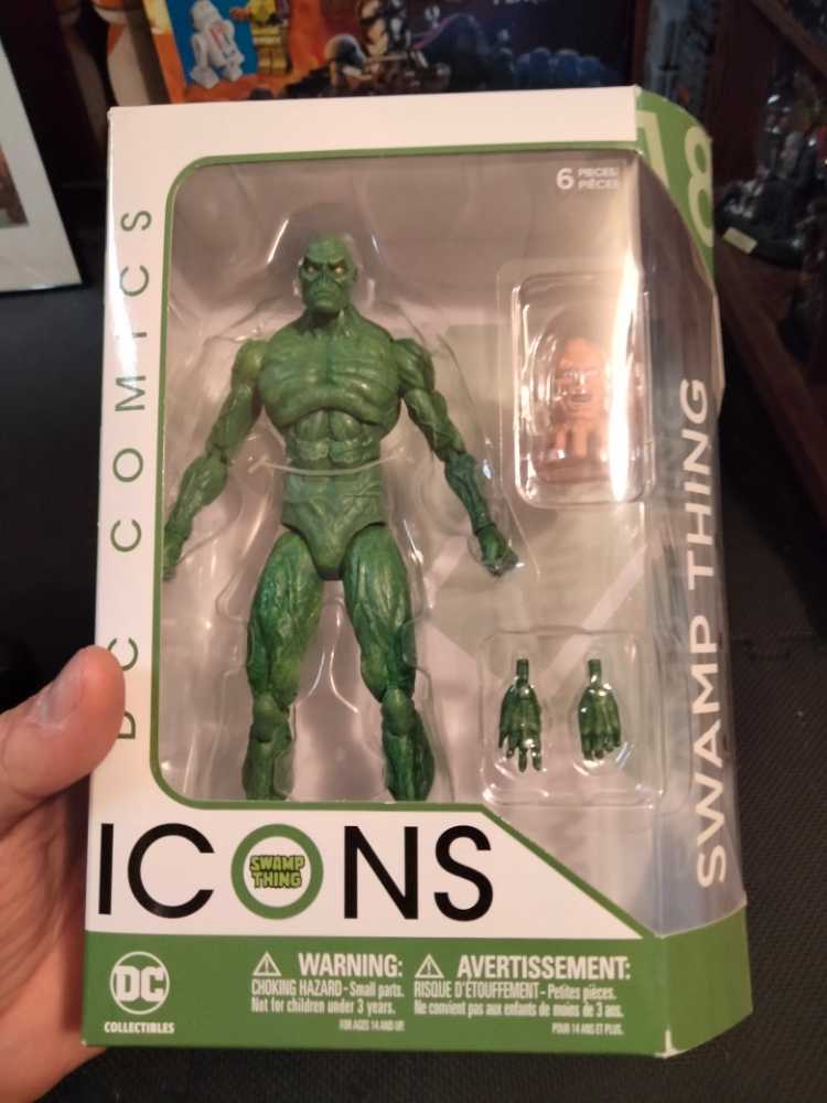 Swamp Thing (Dark Genesis) - DC Collectibles (DC Icons) action figure collectible [Barcode 761941340913] - Main Image 3