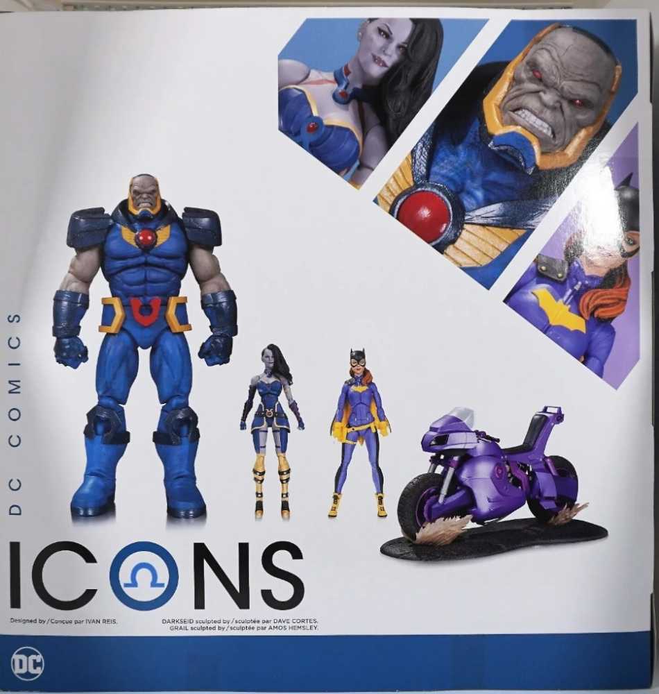 DC Comics Icons Darkseid & Grail - DC Collectibles (DC Comics Icons) action figure collectible [Barcode 761941342184] - Main Image 4
