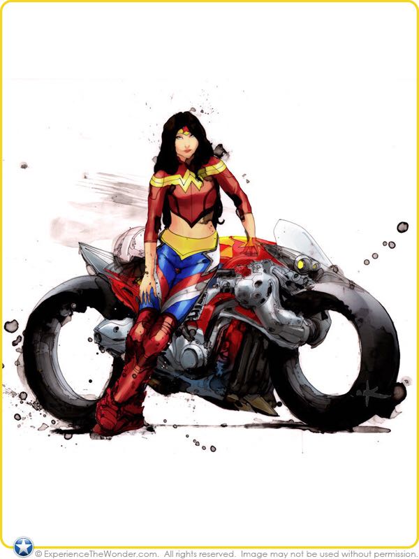 DC Gotham City Garage: WONDER WOMAN - DC Collectibles (DC Gotham City Garage) action figure collectible [Barcode 761941342207] - Main Image 2