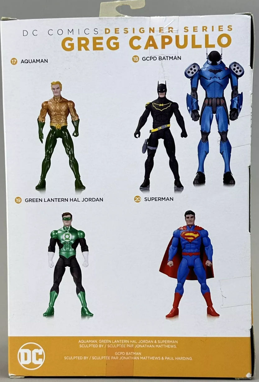 Greg Capullo Designer Series 17 - Aquaman - Dc Collectables (DC Designer Series) action figure collectible [Barcode 761941342306] - Main Image 3