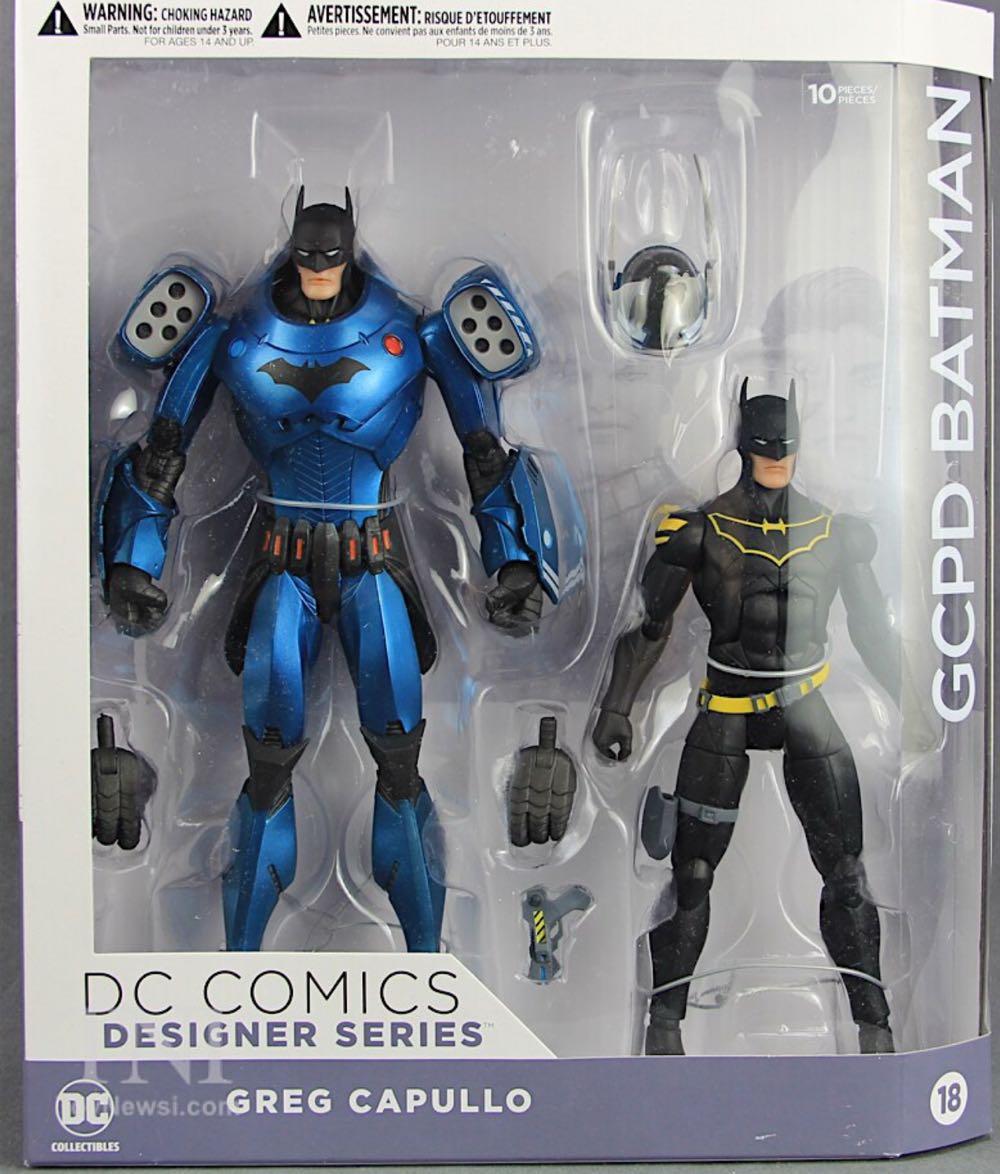Batman Greg Capullo: GCPD Batman - Dc Collectables (DC Designer Series) action figure collectible [Barcode 761941342313] - Main Image 3