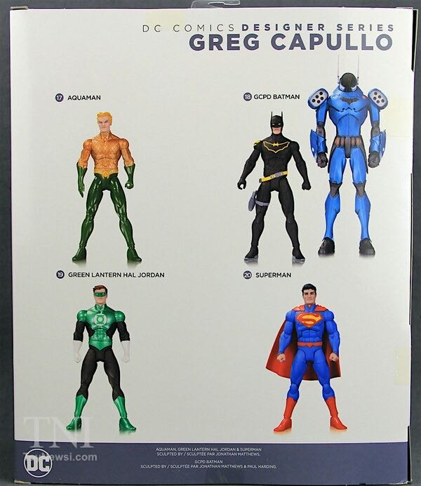 Batman Greg Capullo: GCPD Batman - Dc Collectables (DC Designer Series) action figure collectible [Barcode 761941342313] - Main Image 4