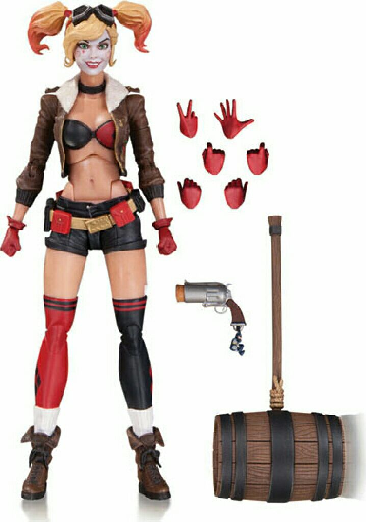 Bombshells - Harley Quinn - DC Collectibles (DC Bombshells) action figure collectible [Barcode 761941345536] - Main Image 2