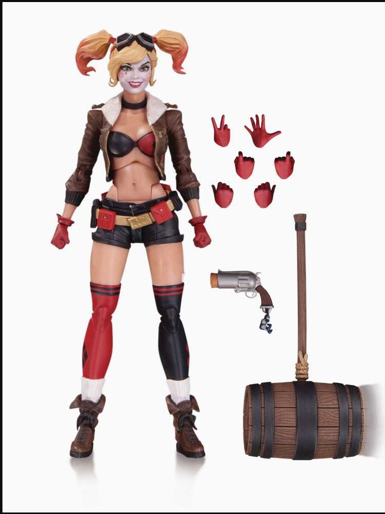 Bombshells - Harley Quinn - DC Collectibles (DC Bombshells) action figure collectible [Barcode 761941345536] - Main Image 3