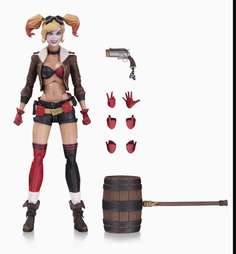 Bombshells - Harley Quinn - DC Collectibles (DC Bombshells) action figure collectible [Barcode 761941345536] - Main Image 4