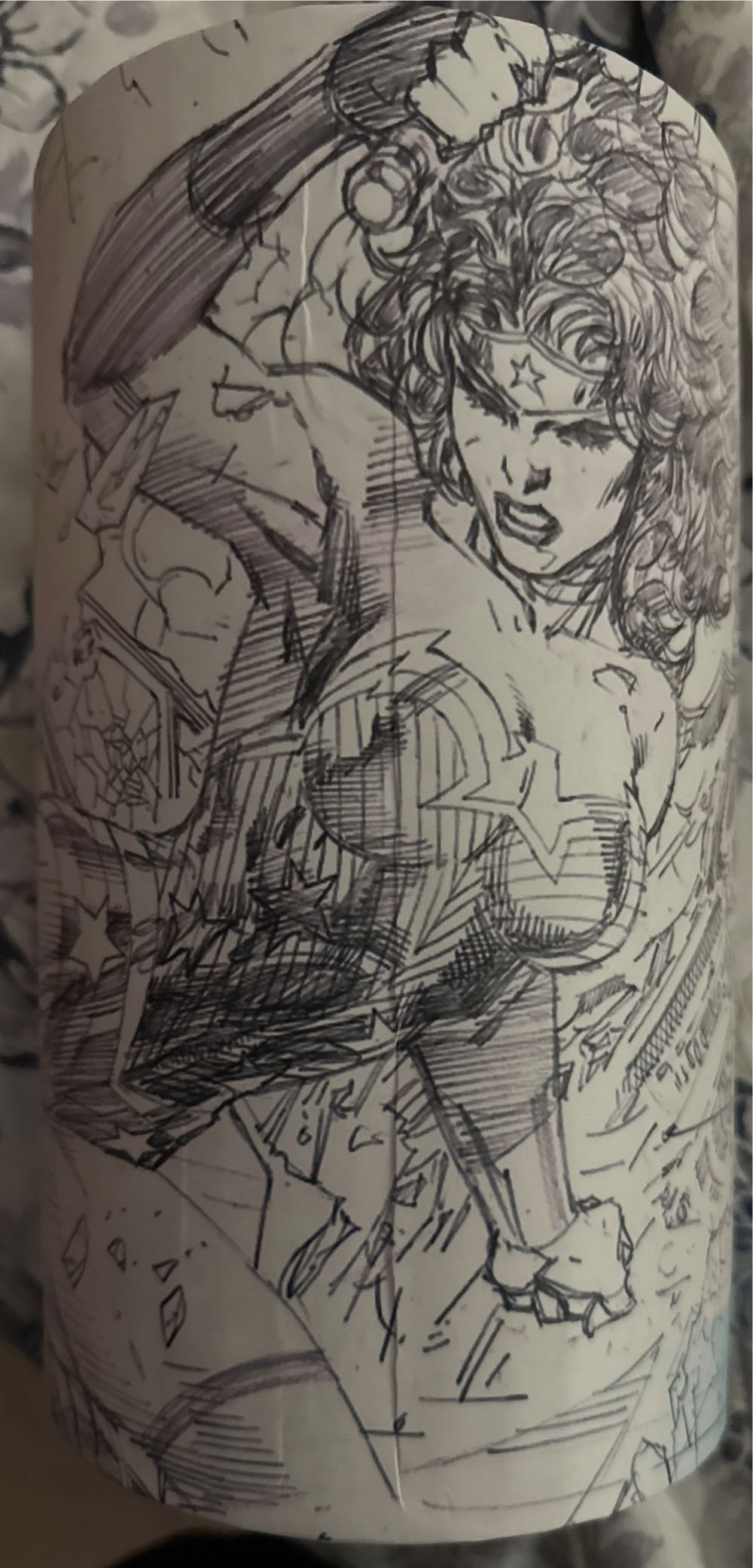 DC Comics Blue Edition Wonder Woman - DC Collectibles (DC Comics Blueline edition) action figure collectible [Barcode 761941345574] - Main Image 3