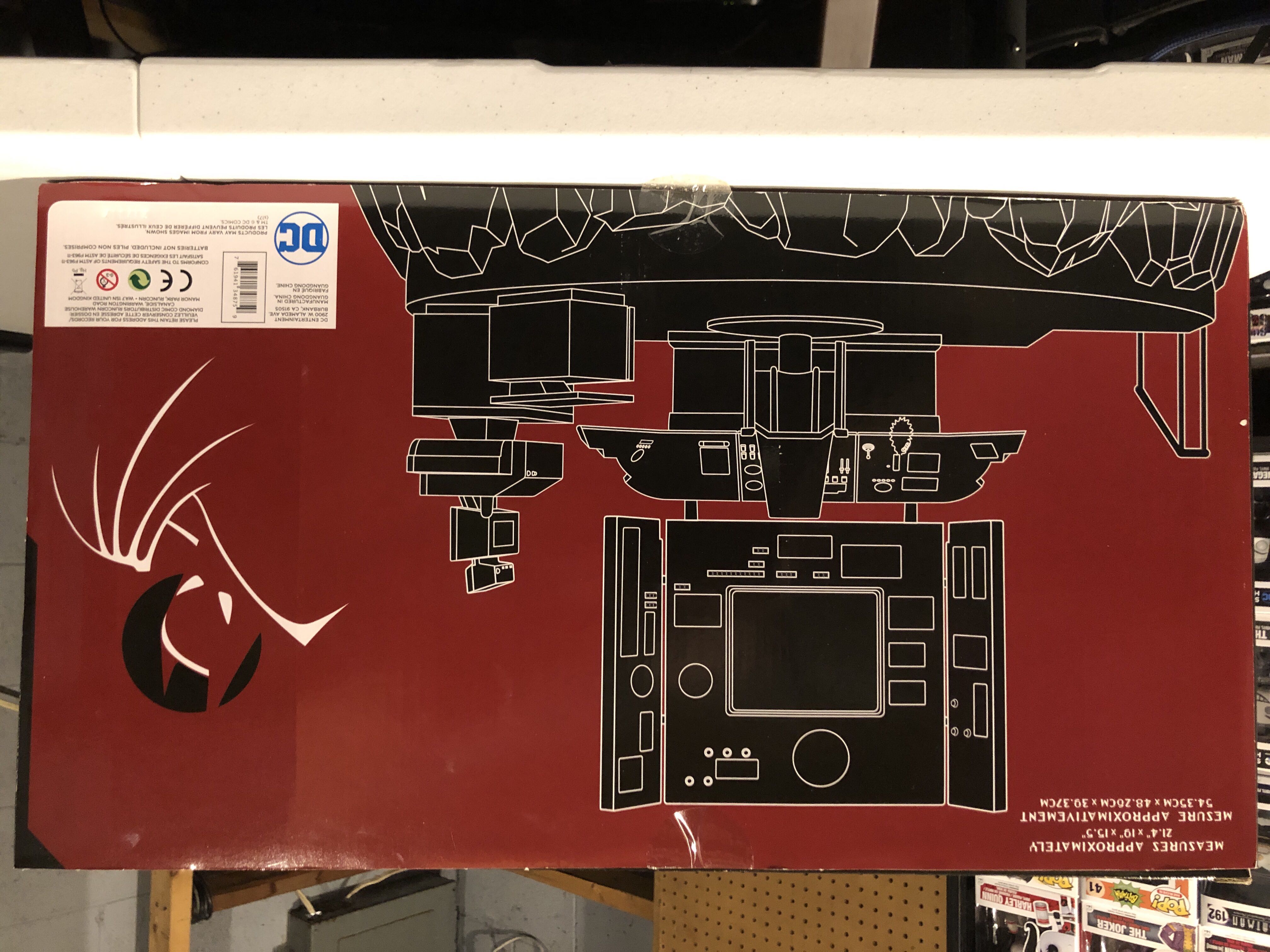 DC Collectibles Batman The Animated Series Batcave - DC Direct (Batman: The Animated Series) action figure collectible [Barcode 761941348759] - Main Image 4