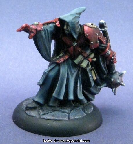 Deckard Nightevil Death Priest - Reaper (Dark Heaven Legends) action figure collectible [Barcode 762486033896] - Main Image 2