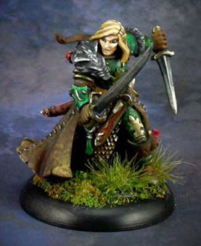 Aravir, Elf Ranger - Reaper (Dark Heaven Legends) action figure collectible [Barcode 762486037634] - Main Image 2