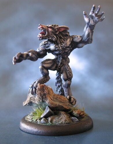 Werewolf - Reaper (Bones) action figure collectible [Barcode 762486770098] - Main Image 2