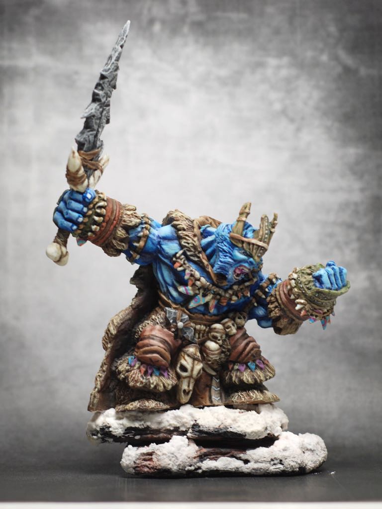 Boerogg Blackrime, Frost Giant - Reaper (Bones) action figure collectible [Barcode 762486771064] - Main Image 2