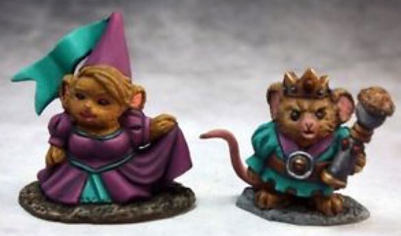 Mousling King + Princess - Reaper (Bones) action figure collectible [Barcode 762486772863] - Main Image 2