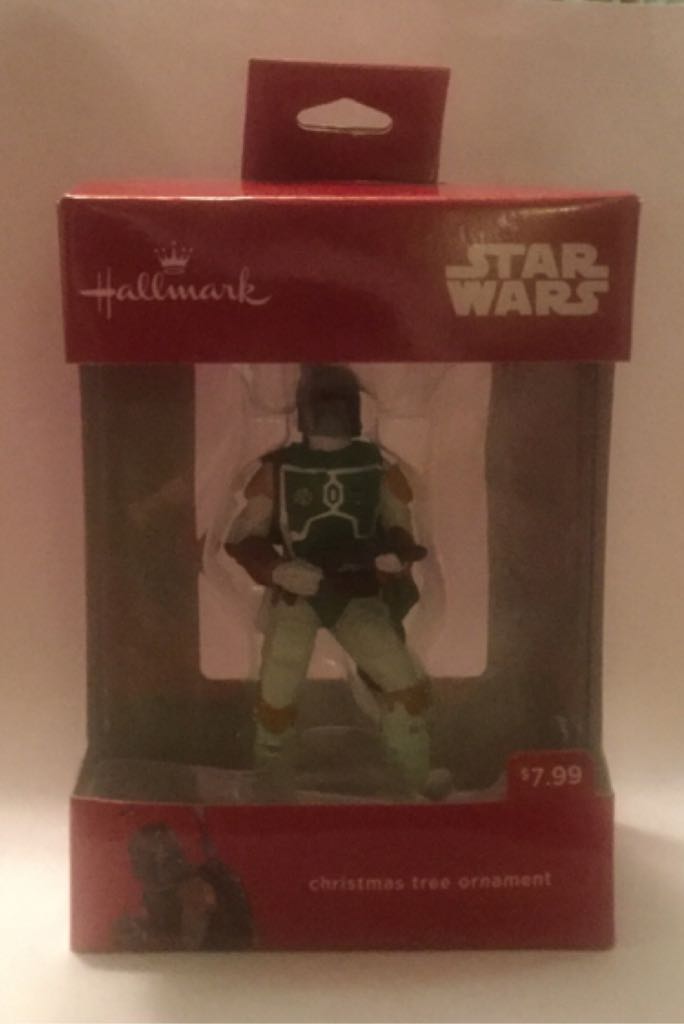 BOBA FETT Christmas Tree Ornament - Hallmark Marketing Company (Star Wars) action figure collectible [Barcode 763795157235] - Main Image 2