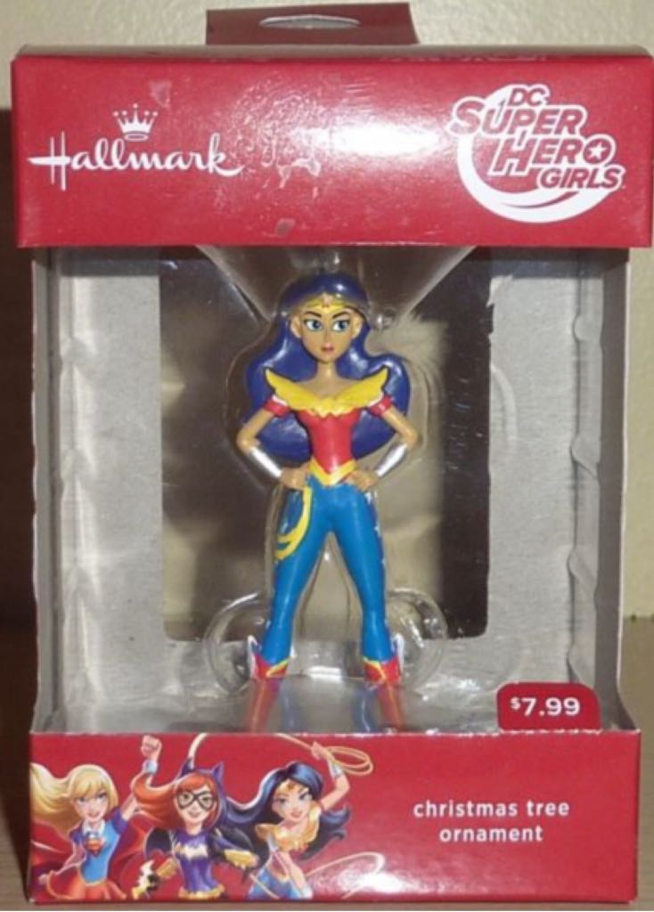 WONDER WOMAN Ornament - Hallmark (DC Super Hero Girls) action figure collectible [Barcode 763795157464] - Main Image 2