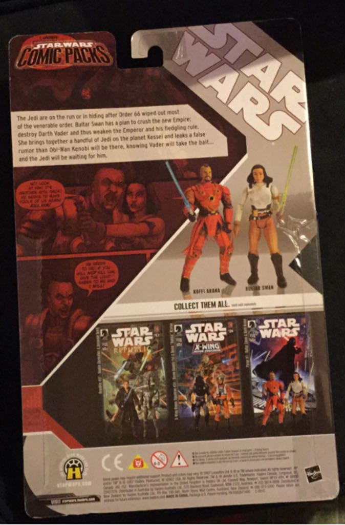 Koffi Arana & Bultar Swan - Hasbro (Comic Packs) action figure collectible [Barcode 7673768230960] - Main Image 2