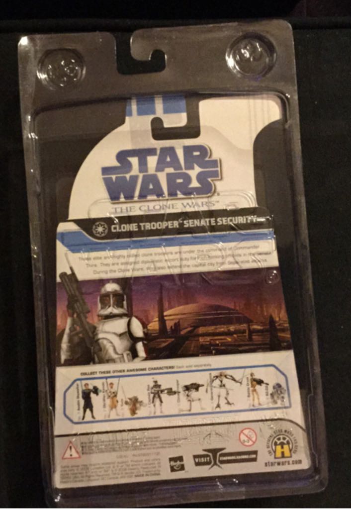 Clone Trooper Senate Security - Hasbro action figure collectible [Barcode 7673768346241] - Main Image 2