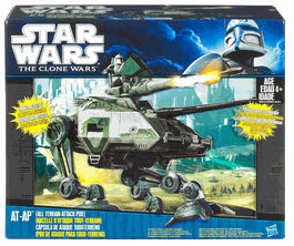 AT-AP (All Terrain Attack Pod) - Hasbro (Star Wars - The Clone Wars) action figure collectible [Barcode 7673768639954] - Main Image 2