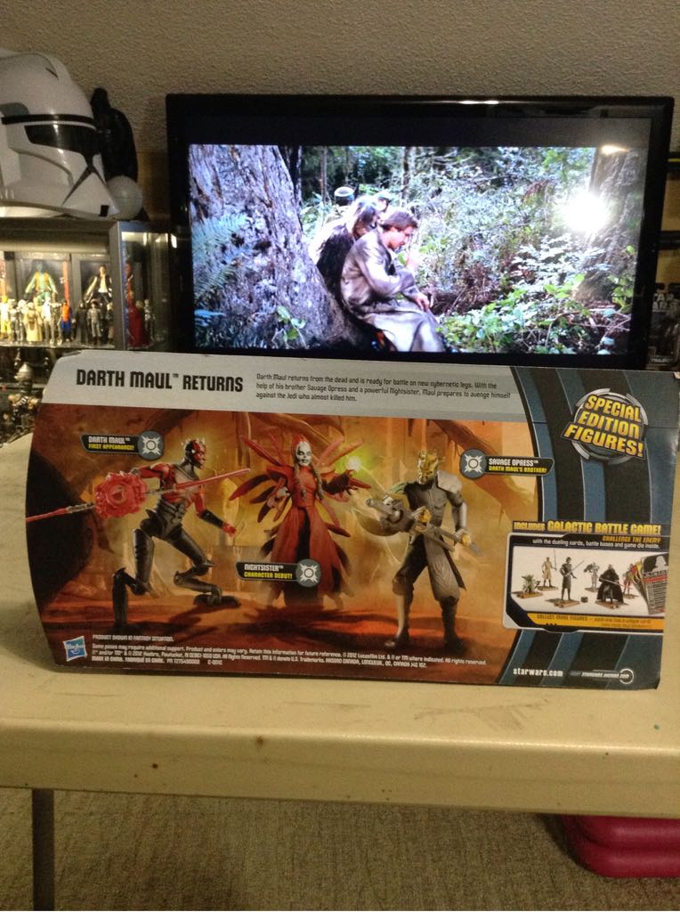 Darth Maul Returns - Hasbro (Target Exclusive Clone Wars Pack) action figure collectible [Barcode 7673768778660] - Main Image 2