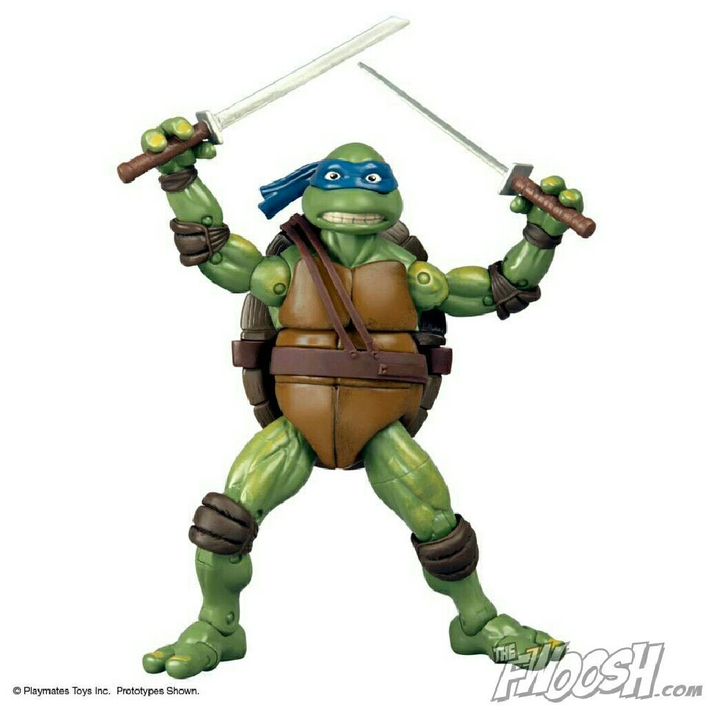 Leonardo (1990 Movie) - Playmates Toys (Teenage Mutant Ninja Turtles) action figure collectible [Barcode 7702463882058] - Main Image 2
