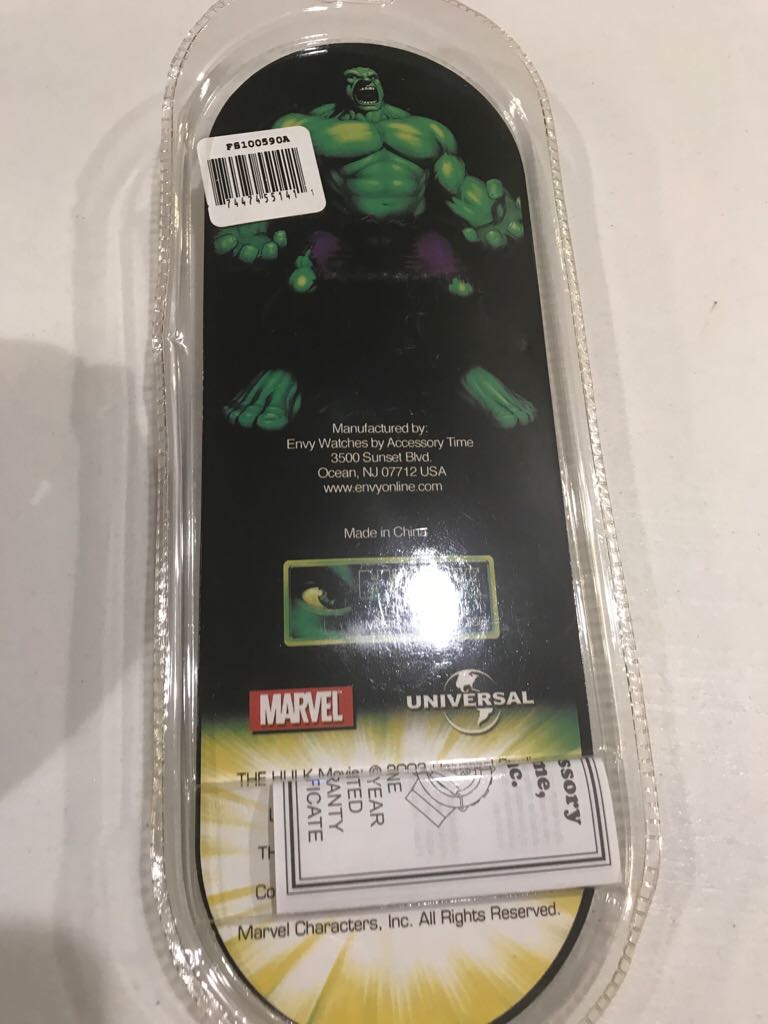 Marvel Hulk Watch  action figure collectible [Barcode 774474551411] - Main Image 2