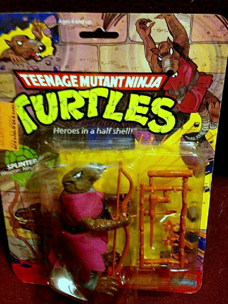Splinter - Playmates Toys (Teenage Mutant Ninja Turtles - Classics) action figure collectible [Barcode 778988078259] - Main Image 2