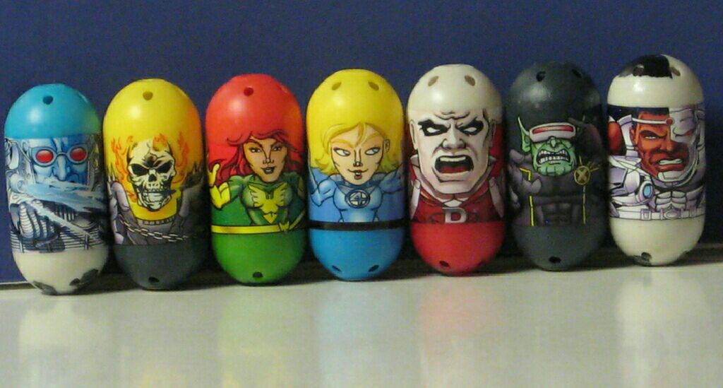 Mighty Beanz Marvel Super Heroes series 1  action figure collectible [Barcode 778988610855] - Main Image 2